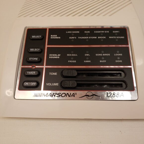 Marsona® 1288A Sound Machine with Pillow Speakers & Plug-in adapter - Picture 2 of 9